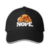 Head Neck Cancer Warrior Trucker Hat  Adjustable Snapback Baseball Cap with Red Ribbon Awareness Design Lightweight