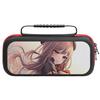 NIKKE Nintendo Switch Case with Goddess of Victory: Game Console Storage Bag, Stain-Resistant, Shock-Resistant, Full Protection, Holds 20 Game Cards,
