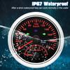 Waterproof 85mm GPS Speedometer Tachometer 0-8000 RPM 7 Colors Backlight Turn Signal Light For Marine Boat Car Universal 12V24V