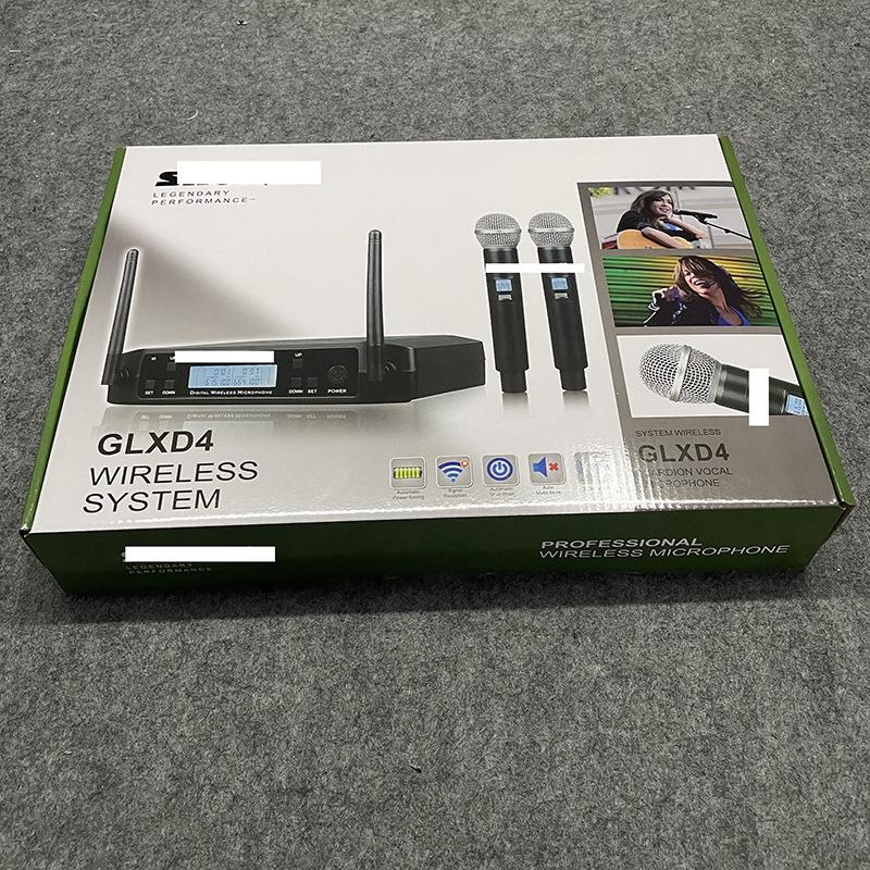 GLXD4 SM58 Dual Wireless Microphone (Color Box Packaging)