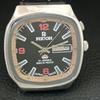 VINTAGE RICOH R31 AUTOMATIC JAPAN MENS BLACK COLOR DIAL WATCH a707909-1