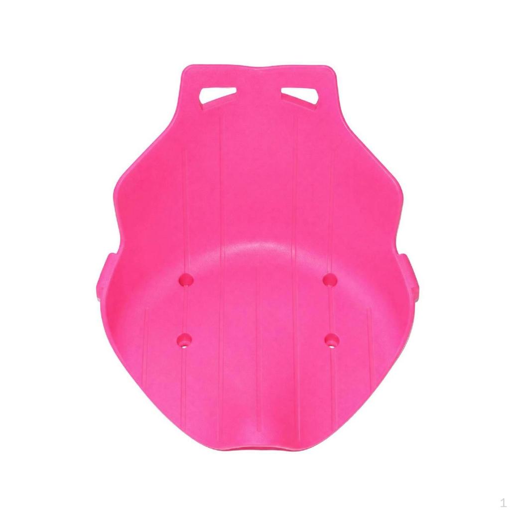 Slide Kart Seat SinglePiece Molded Contoured for DIY Builders, Tricycles, Balance Bikes Rose