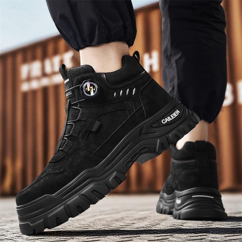 New Fashion New Men's Fashion Casual High Top Sports Shoes Students  Comfortable Sneakers Boys Male Classic Breathable Martin