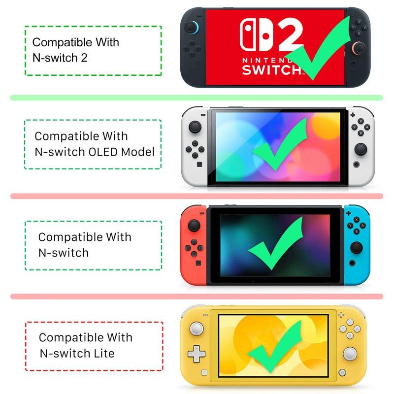 Adjustable Game Console Stand for Nintendo Switch Lite/OLED Bracket Foldable Mobile Phone Desktop Stand Holder Base