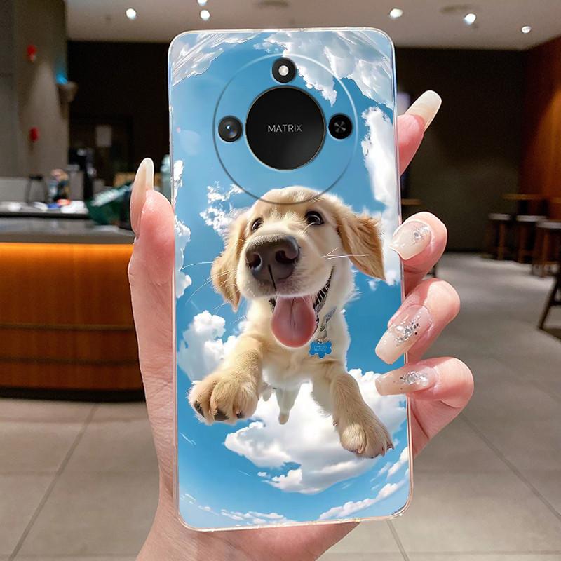Casing For Honor X9c Smart 5G Luxury Dragon Cute Cool Boys Girls Phone Case Back Cover Honor X9cSmart Transparent Soft TPU Shell