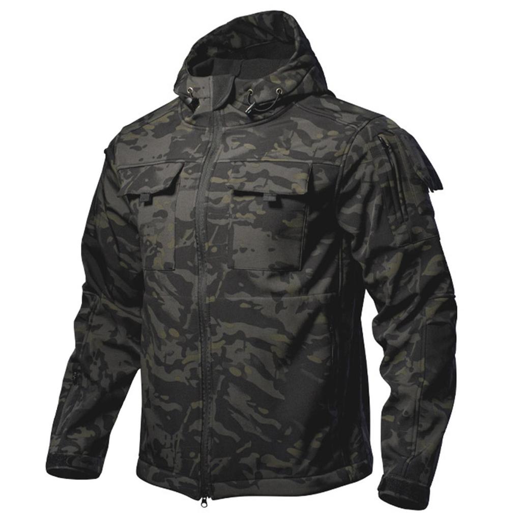 Men's Winter Camouflage Jackets Men's Fashion Trend Jackets Breathable Windproof Jackets Outdoor Sports Jackets