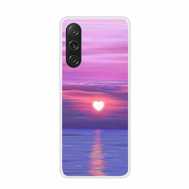 For Sony Xperia 1 VI Case Xperia10 VI Luxury TPU Silicone Soft Phone Cover for Sony Xperia 10 VI 2024 Shockproof Cute New Coque