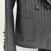 High Street Fashion Sequin Glitter Suit Jacket & Trousers Set - Early Spring 2026