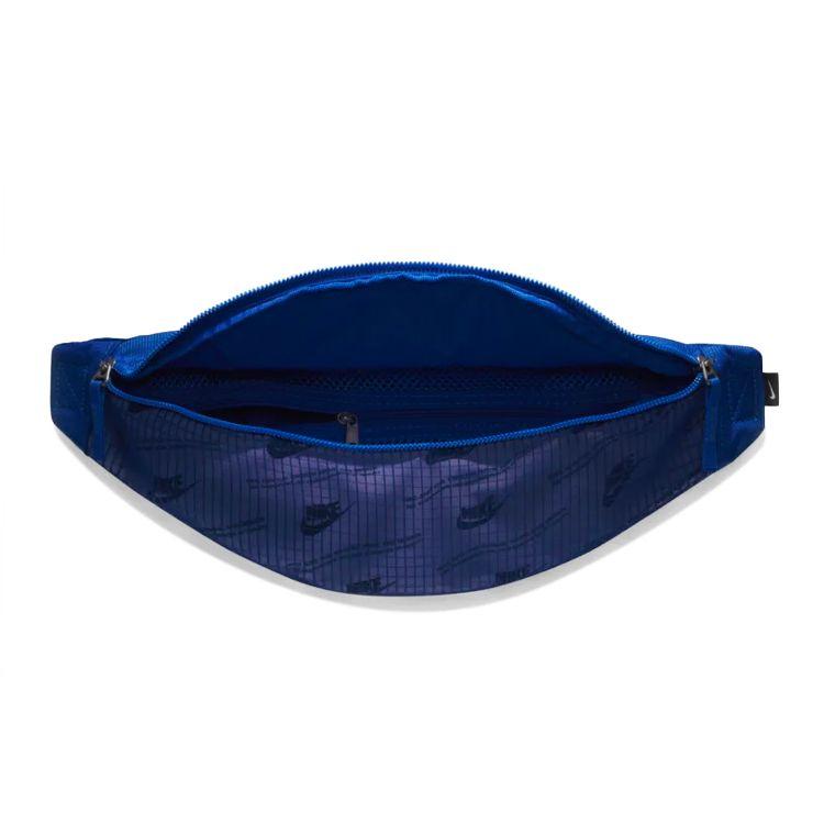 Nike Heritage Letter Logo Zipper Nylon Chest Bag Waist Bag Unisex bags Royal-Blue CK7446-480