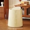 Small Wood Grain Waste Bin with Lid