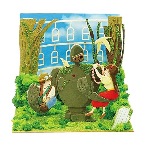 Sankei Studio Ghibli Мини Лапута: Замок в небе Лес гигантских деревьев Бумажная модель MP07-135