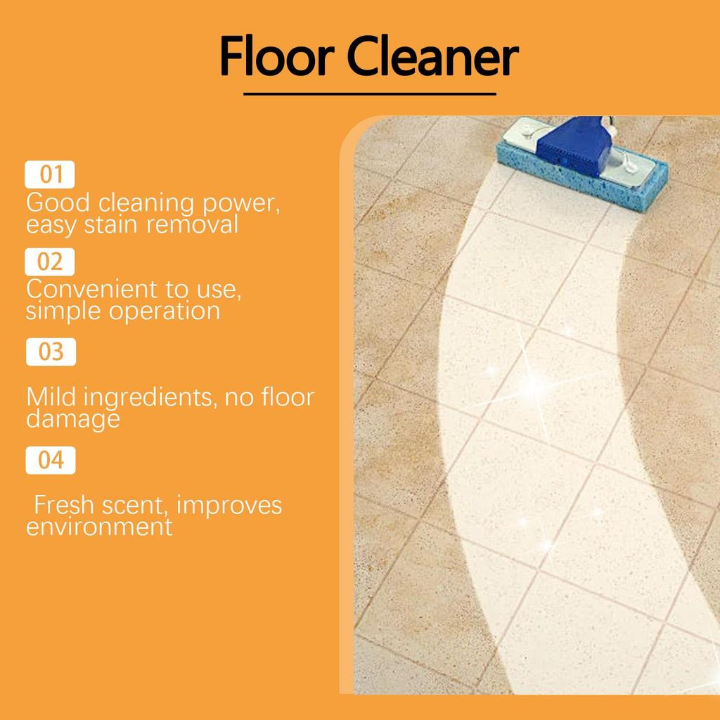 Jakehoe floor cleaner, ceramic tile, wooden floor, suitable for decontamination and maintenance, convenient and fragrant mopping care 500ml