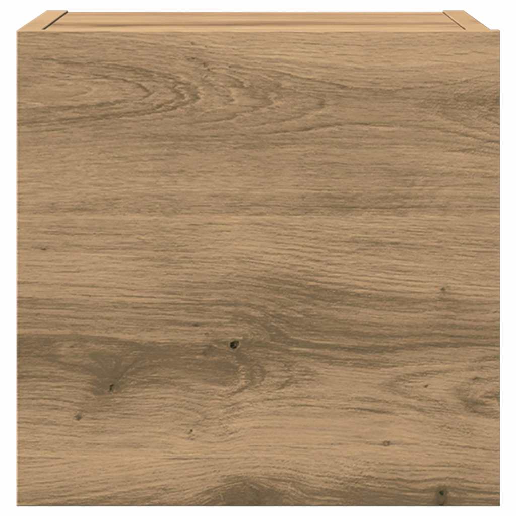 Vidaxl 7-Cz. Zestaw Szafek Tv, Dąb Artisan, Materiał Drewnopochodny