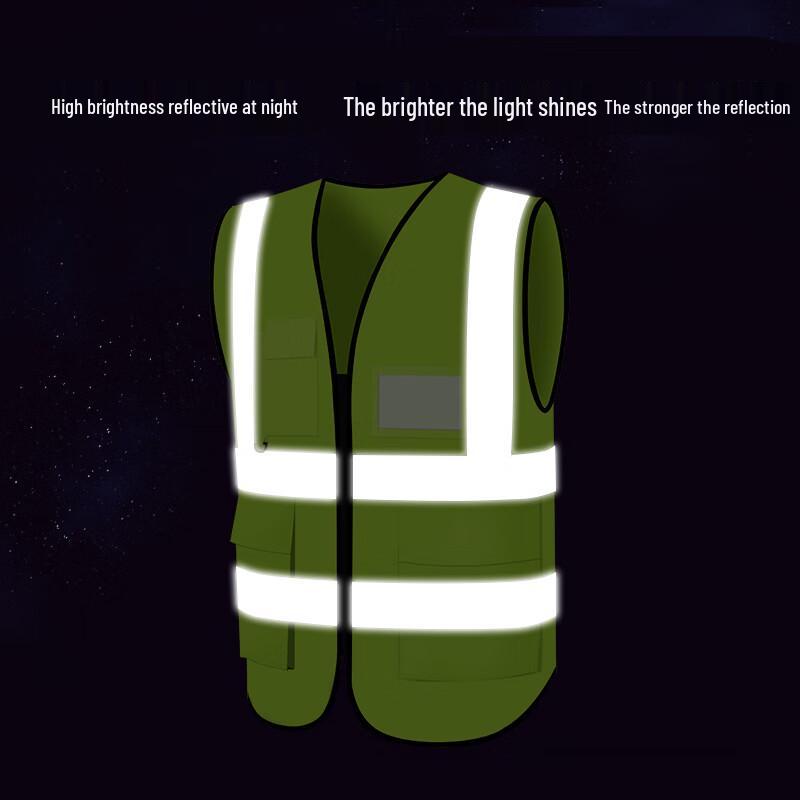 High-Visibility Reflective Safety Vest