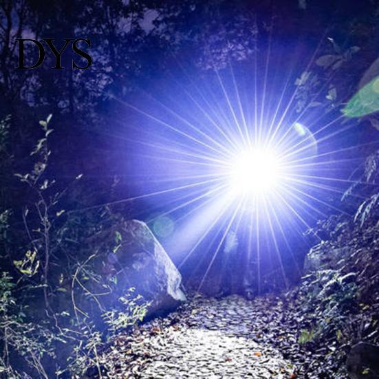 LED Flashlight Rechargeable Super Bright High Lumens Adjustable Pocket Brightness Zoomable Waterproof Tactical Torch Small Flash Light