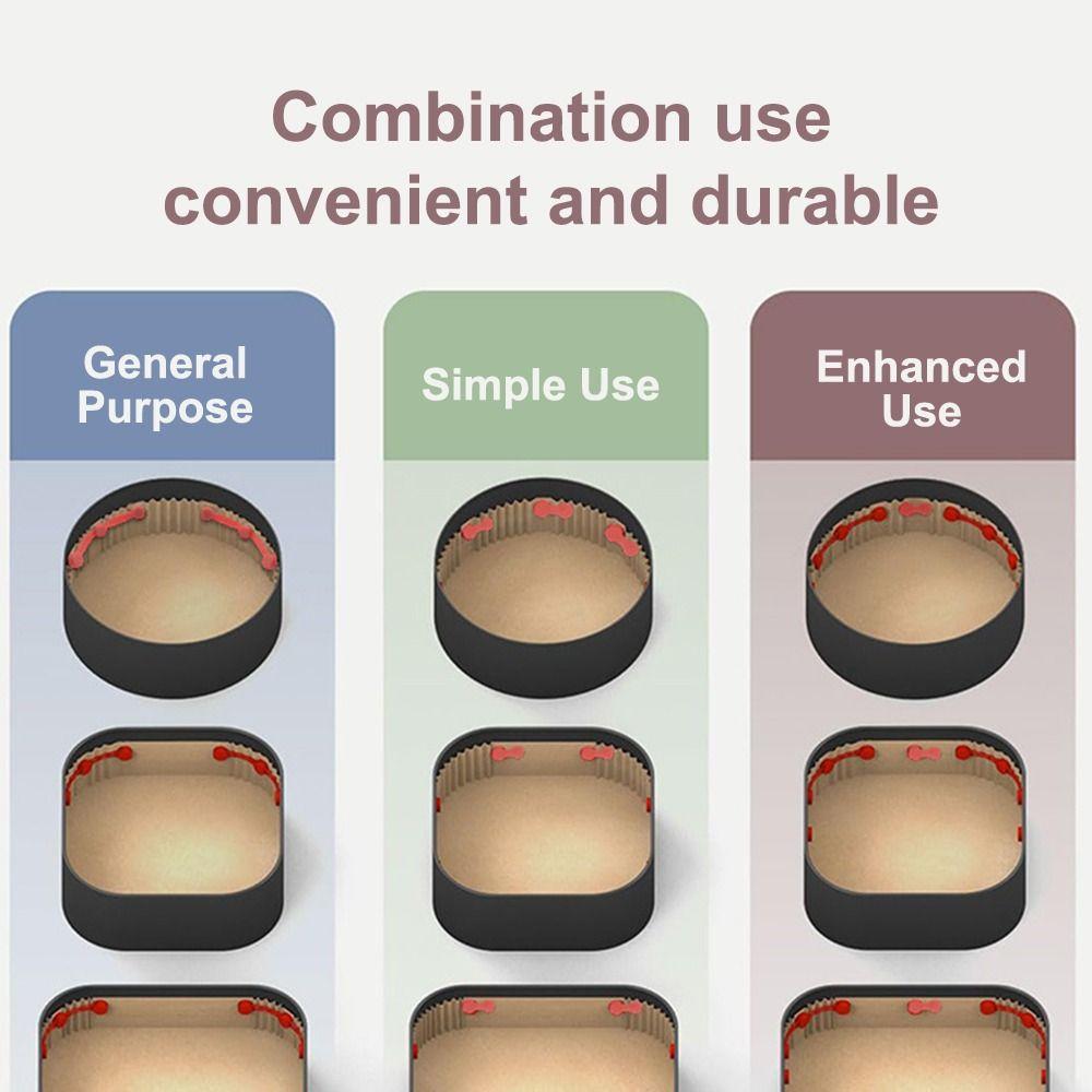 1pc Reusable Air Fryer Magnet Silicone Buckle Non-Scratch Removable Air Fryer Magnets Fixation Safely Paper Holder