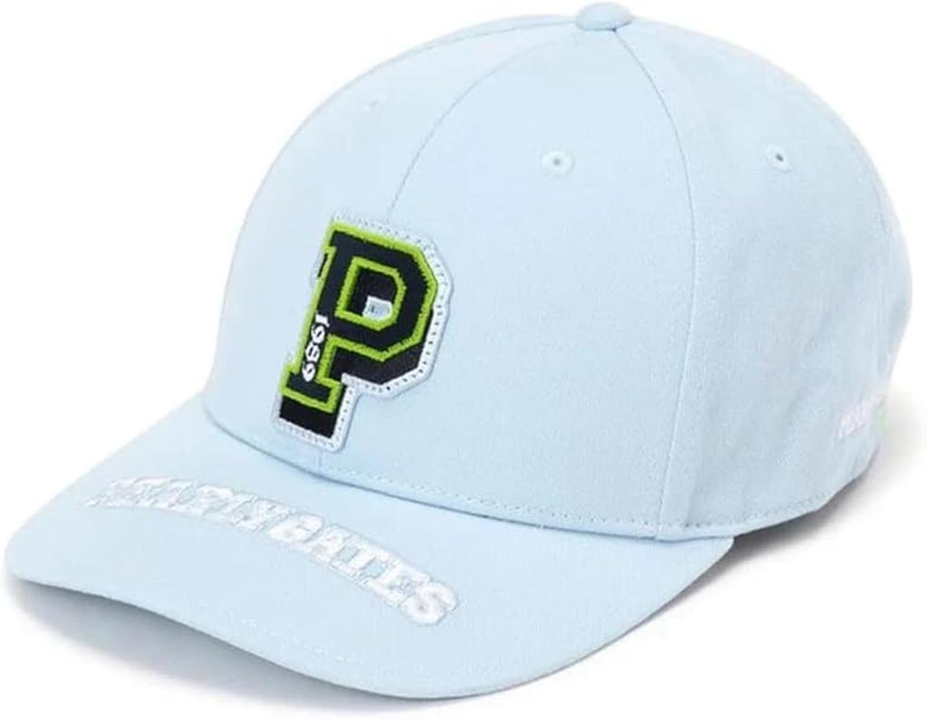 PEARLY GATES Unisex Golf Cap (Recycled Twill, Adjustable Size) / 053-5187201 110_Ice Blue FR