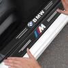 BLL1 Leather Car Door Decal Carbon Fiber Threshold Anti Scratch Sticker For BMW M Performance F30 F20 F10 F18 F06 M3 M5 F22 F01 X3 X4