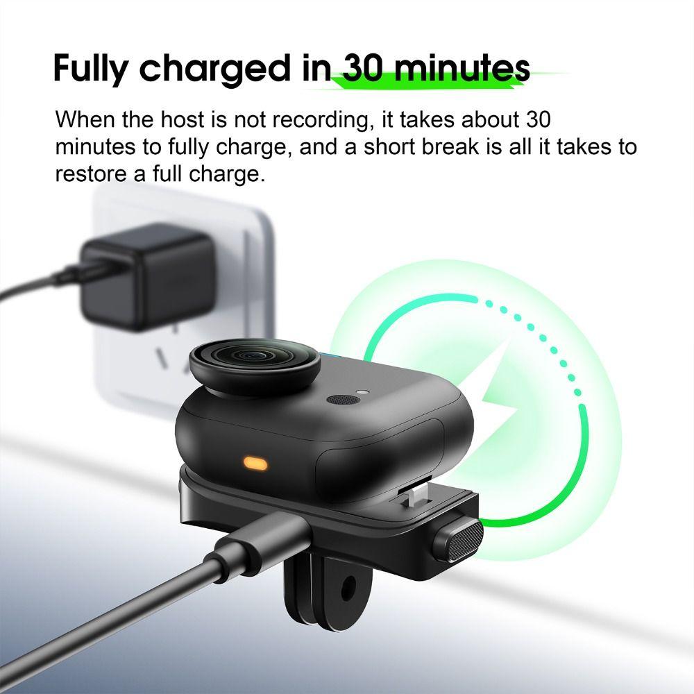Type C Base Mount Magnetic Charger Dock Bracket for Insta360 Go Ultra Camera Accessories