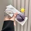 A Fashionable Pair of Women's Photochromic Glasses, Retro Round Anti Blue Light Glasses, Ultra Light Computer Blue Light Glasses