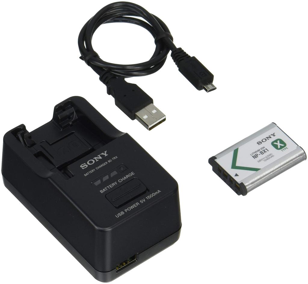 SONY rechargeable pack accessory kit with charger ACC-TRBX