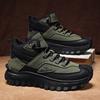 Fashion Men Safty Work Boots High Quality Comfortable Wear-resistant Protective Shoes Outdoor Non Slip Hiking Man Sneakers Ankle Boots
