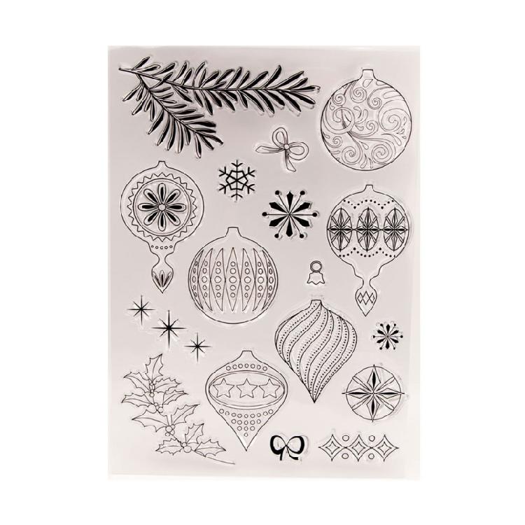 Christmas Clear Stamp Scrapbooking Card Making Embossing Decoration Rubber Stamp 1