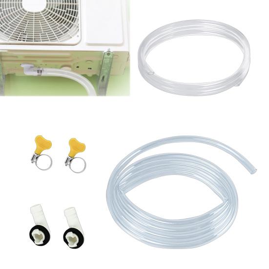 3/6/10 Fuß AC-Ablaufschlauch-Set 15 mm Universeller Kondensatablaufschlauch mit auslaufsicherer Gummidichtung