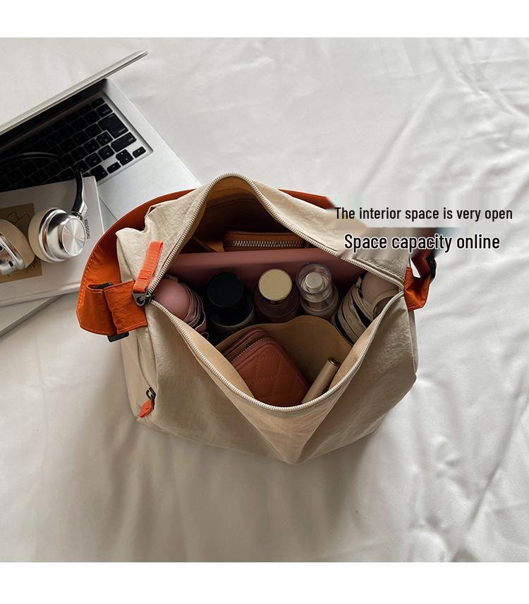 Women's Versatile Large Capacity Crossbody Shoulder Bag for Commuting, Yoga, Sports, and Travel