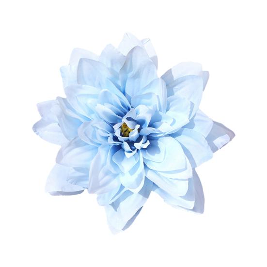 Látková květinová hlava pro řemesla Falešný hedvábný umělý květ hlavy jiřiny pro svatební párty Domácí dekorace na klobouk DIY věnec Scrapbooking