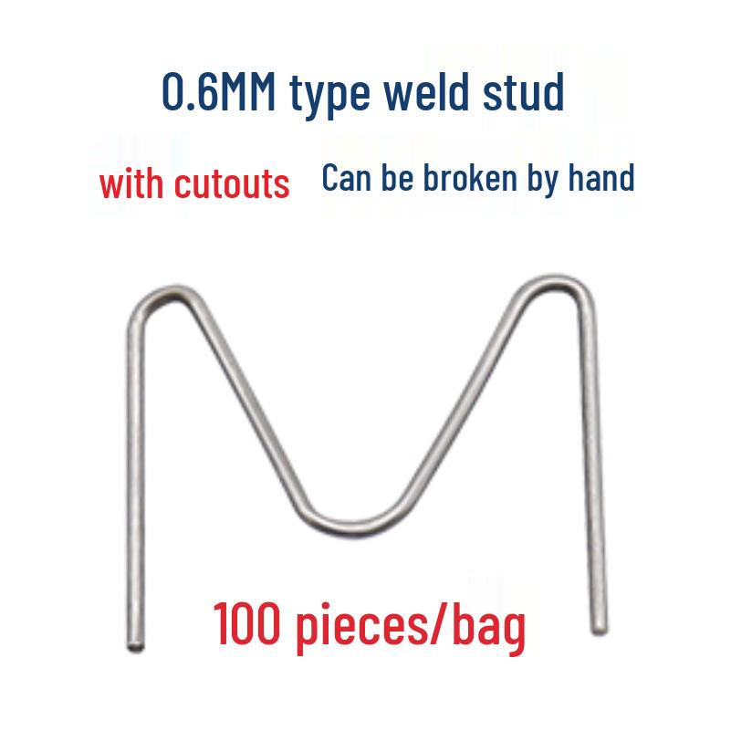 Car Bumper Repair Welding Nails Kit - Plastic Parts & Hot Melt Rivets