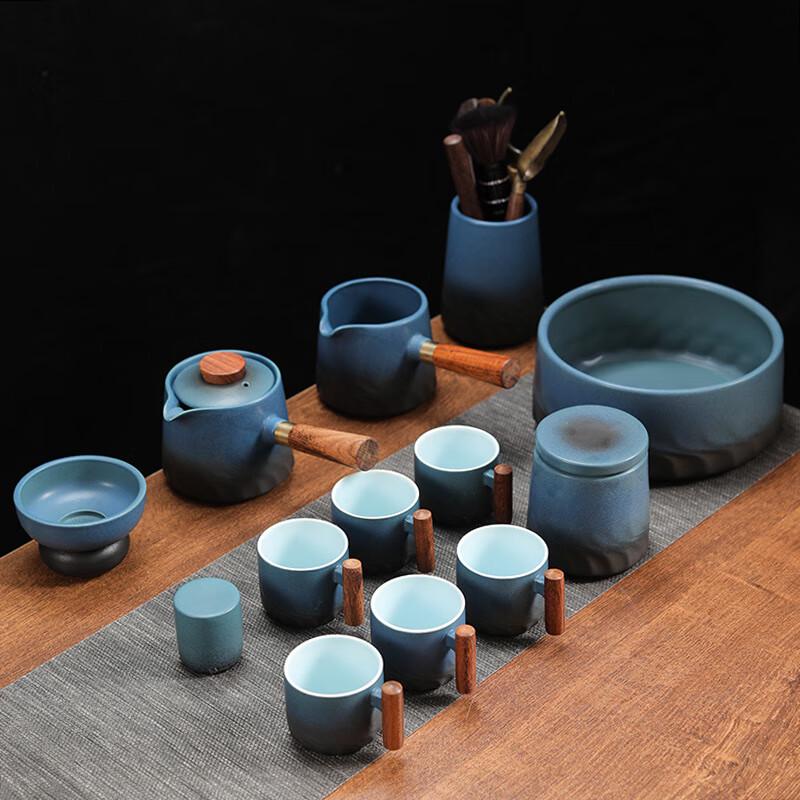 Janla Blue-Ink Kung Fu Tea Set