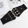 Retro Elastic Wide Waist Seal Ladies Elastic Belt Dress Shirt Decorative Waist Skirt Three Sizes