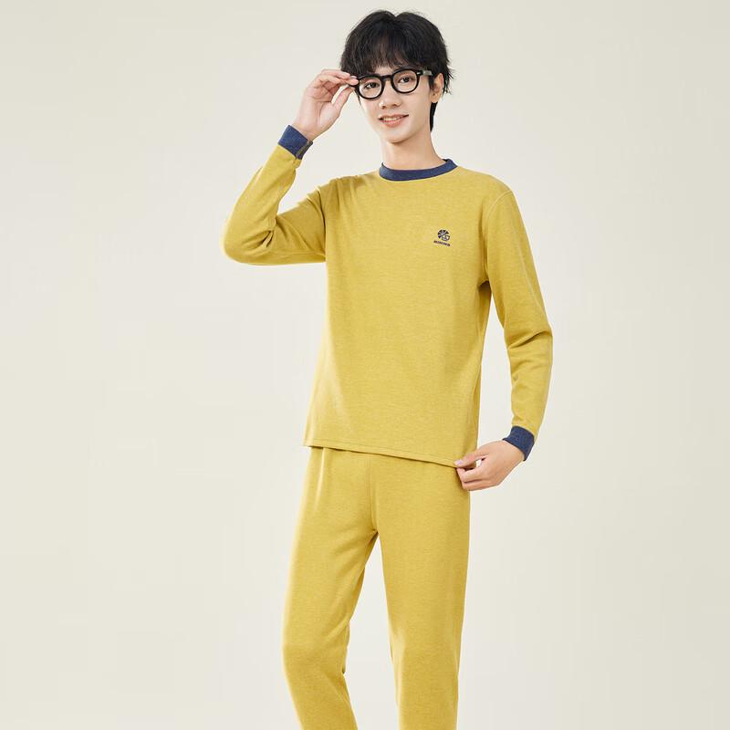 YUZHAOLIN Teen Boys' De Velvet Thermal Underwear Set