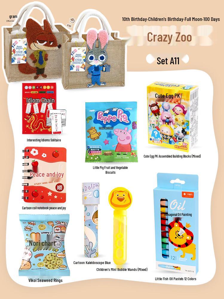 Kids' Party Favors: Gift Bags for 10-Year-Olds, Kindergarten Classmates, and Elementary School Graduations
