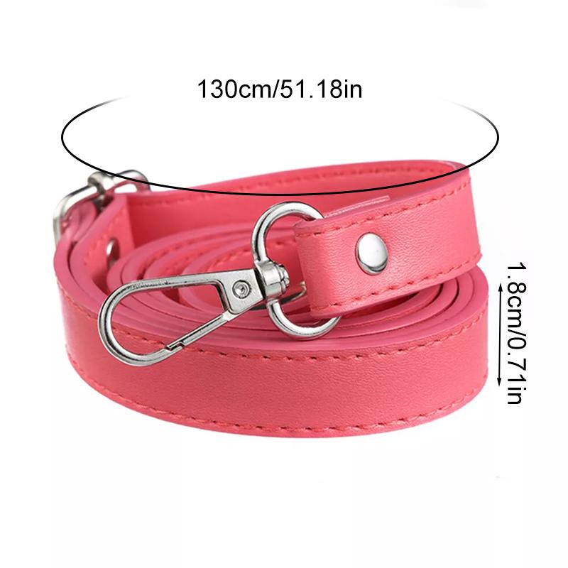 1Pc Artificial Leather Long Shoulder Bags Accessories Replacement Handbag Belt DIY Women Adjustable Crossbody Shoulder Bag Strap