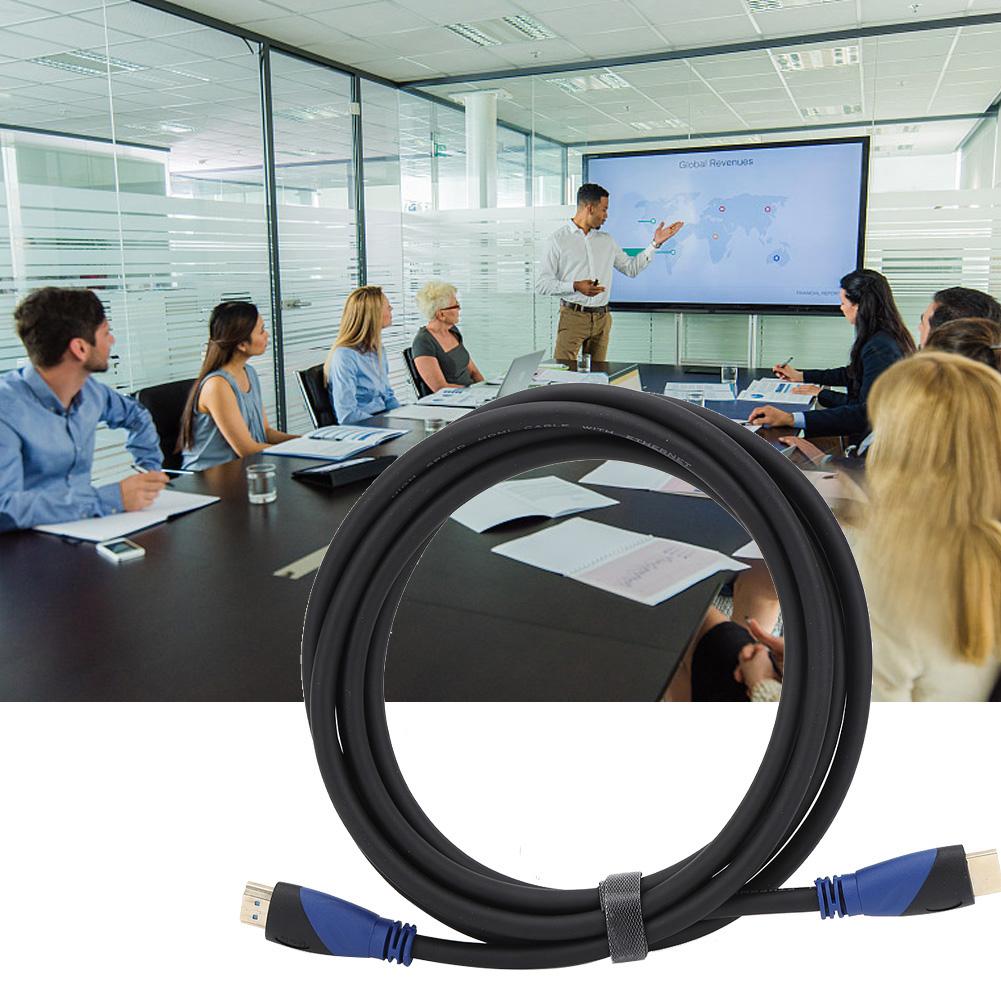 Dual Color High Definition Multimedia Cable 30AWG Pure Copper Core Wire Audio Video Accessories3 Meters