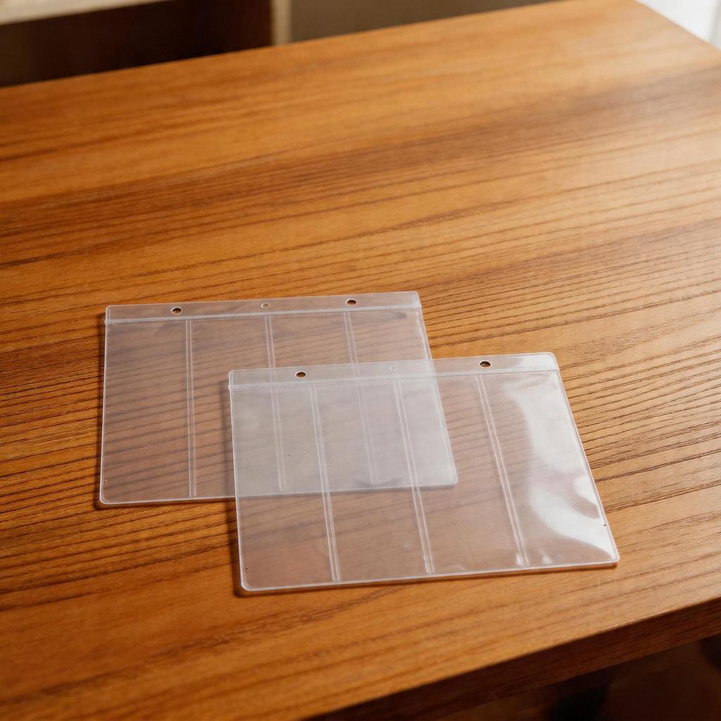 Transparenter Banknoten-Album Papiergeld Währungssammlung Aufbewahrungs-Organizer
