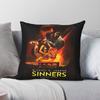 Sinners Movie Dance With The Devil Square Pillowcase Polyester Linen Velvet Creative Zip Decor Sofa Cushion Case