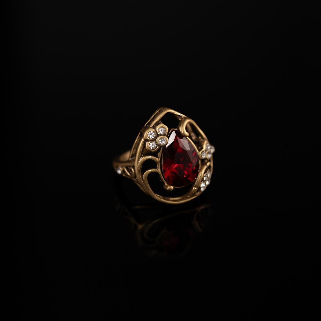 Medieval Copper Alloy Ring, Retro Court Style, High Sense Female Designer Temperament, New Ring