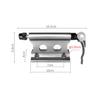 Bike Cycling Rack Carrier Quick-release Fork Installation CNC Aluminum For Car Truck Roof MTB Road