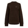 4th & Reckless Womens/Ladies Embroidered Logo Knitted Crew Neck Sweater Top