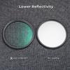K&F CONCEPT Black Diffusion Filter 1/8 3pcs Cleaning Cloth with 18 Multi-Layer Coatings 55mm 58mm 62mm 67mm 82mm Nano K Series