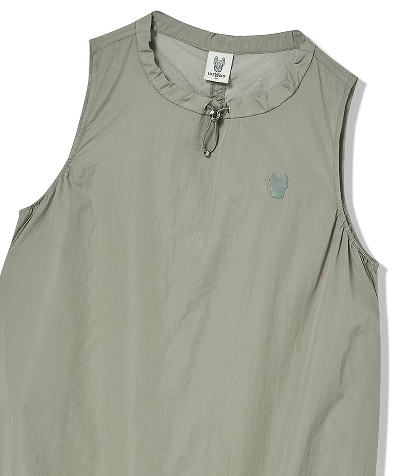 Life Work Women'S) Millet Shirred Long Balloon Dress