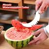 2-In-1 Watermelon Cutter Slicer Tool - Create Clean 1" Cubes & Slices With Watermelon Slicer For Cutting & Serving