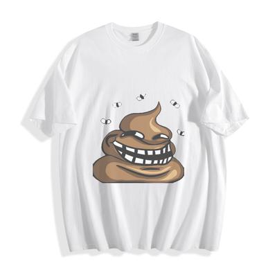Grinsendes Cupcake Cartoon T-Shirt - Verspieltes und Lustiges Unisex T-Shirt