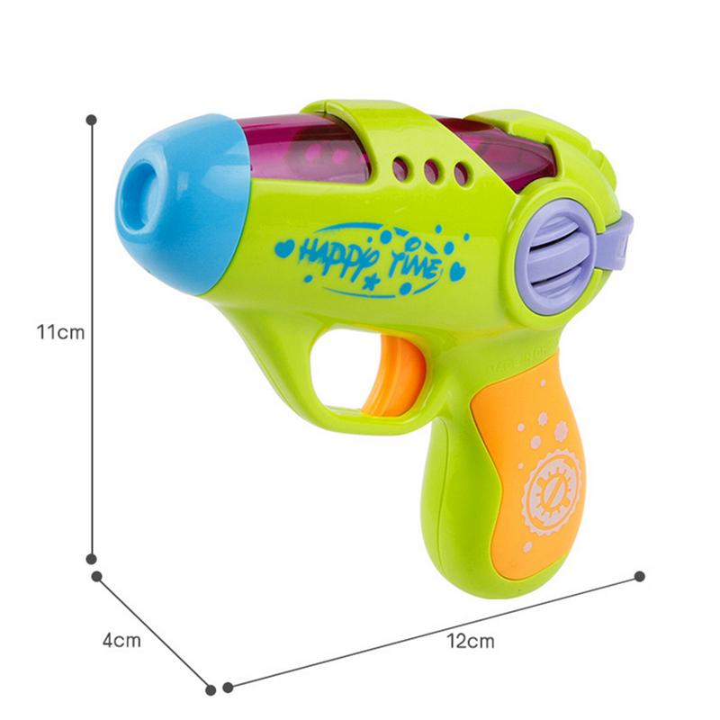 Children's Electric Toy Gun Cute Falling Light Glowing Sound Color Random Delivery