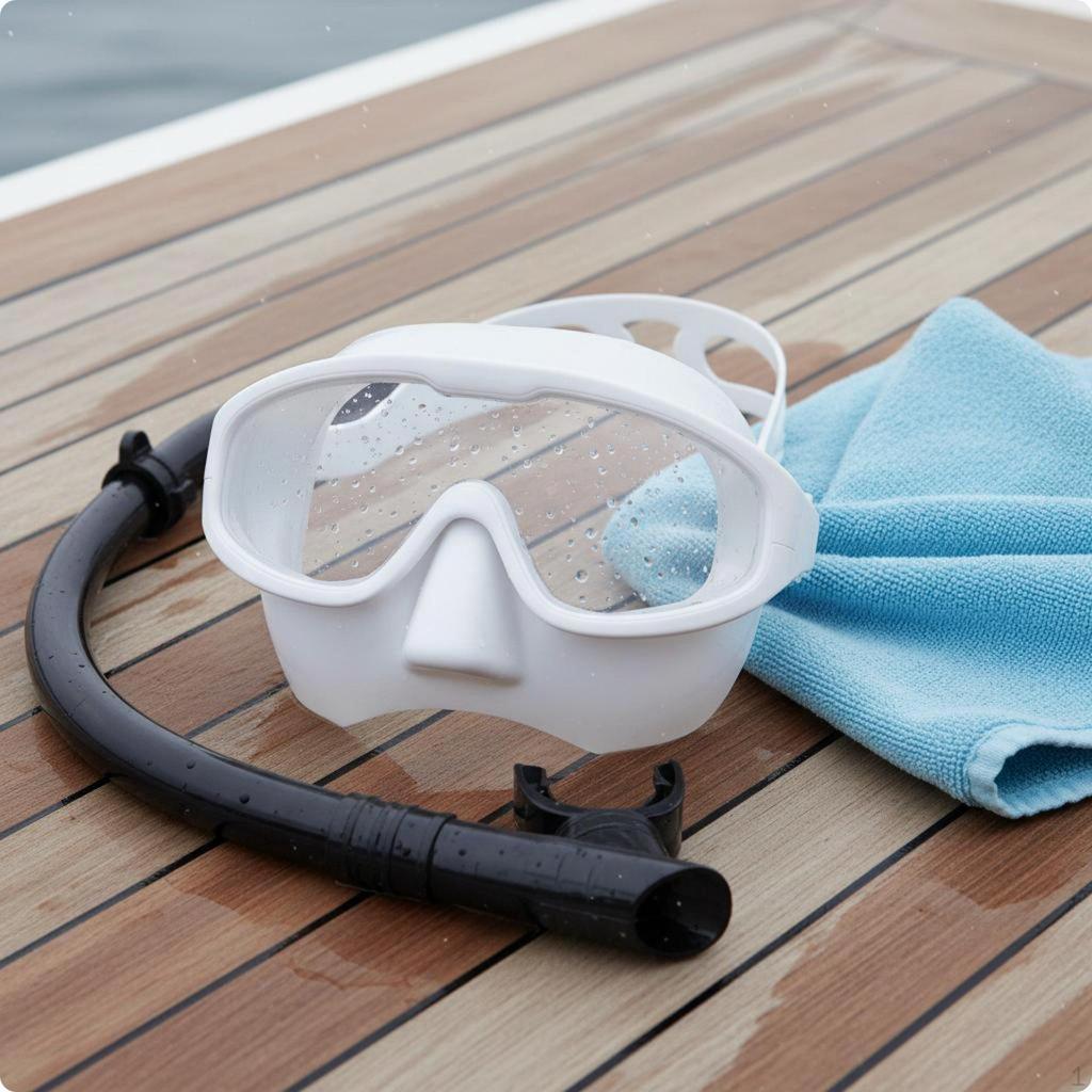 Snorkeling Visor with Snorkel ImprovedVisibility Lens HighDef Aquatic View Sports Gear