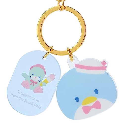 Sanrio Tuxedo Sam face shaped key chain 910589