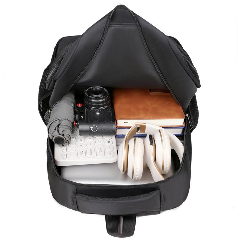 Backpack Men's Multi-layer Backpack Business Leisure Student School Bag Large Capacity Business Travel Multifunctional Computer Bag